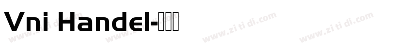 Vni Handel字体转换